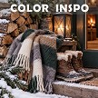 images of boots crunching in the snow, walks in the woods and cozy cabins inspired this pack 